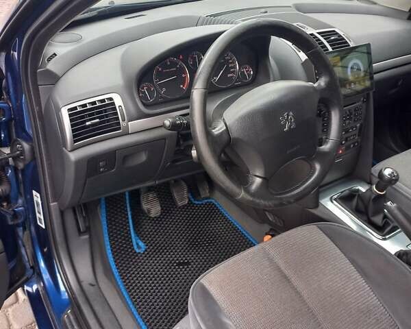 Синий Пежо 407, объемом двигателя 1.6 л и пробегом 230 тыс. км за 5800 $, фото 18 на Automoto.ua