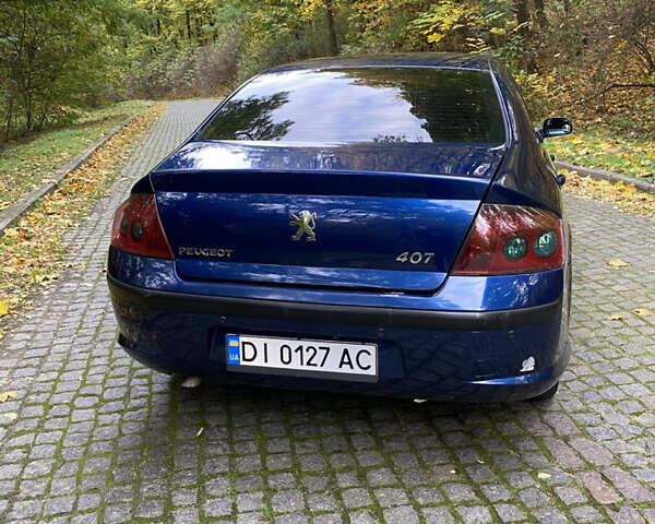 Синий Пежо 407, объемом двигателя 1.8 л и пробегом 315 тыс. км за 4100 $, фото 9 на Automoto.ua