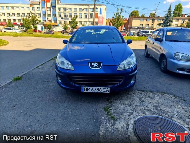Синий Пежо 407, объемом двигателя 2 л и пробегом 229 тыс. км за 4000 $, фото 1 на Automoto.ua