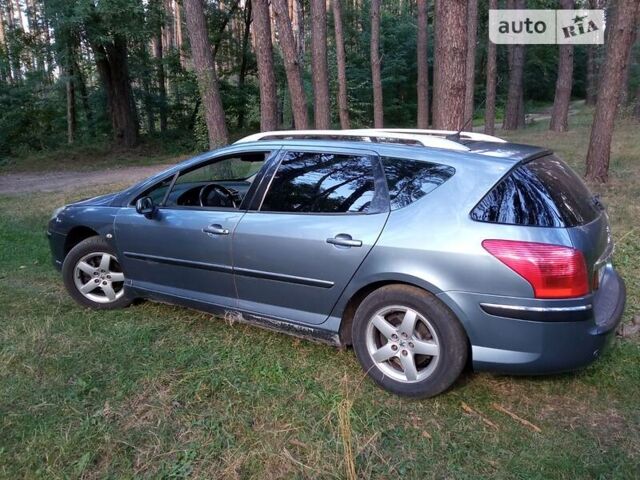 Синій Пежо 407, об'ємом двигуна 2 л та пробігом 272 тис. км за 3500 $, фото 9 на Automoto.ua