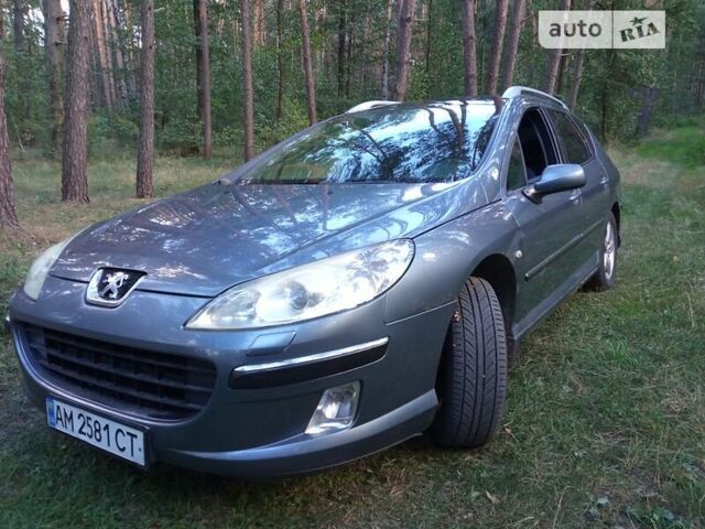 Синій Пежо 407, об'ємом двигуна 2 л та пробігом 272 тис. км за 3500 $, фото 5 на Automoto.ua