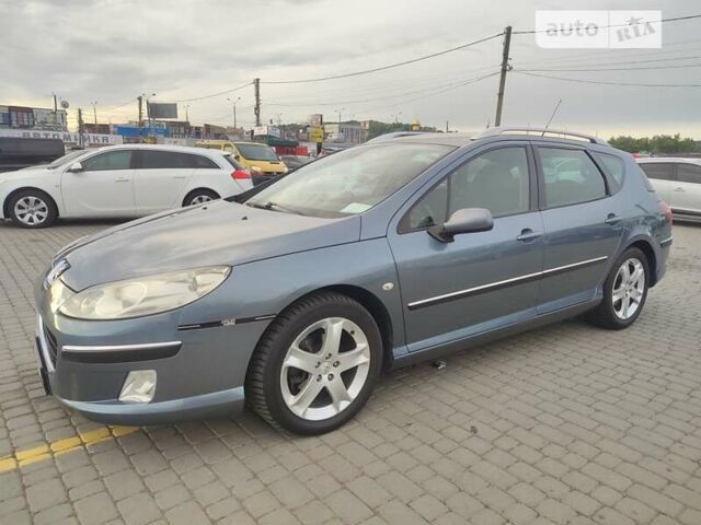 Синий Пежо 407, объемом двигателя 2 л и пробегом 285 тыс. км за 4950 $, фото 39 на Automoto.ua