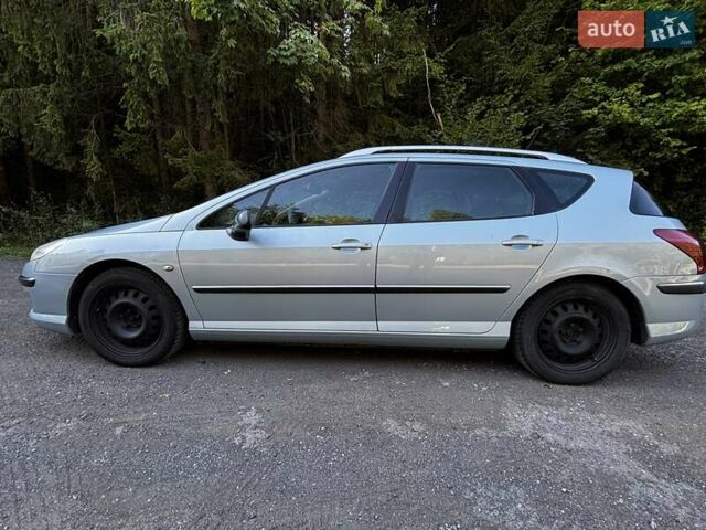 Синий Пежо 407, объемом двигателя 2 л и пробегом 268 тыс. км за 2326 $, фото 2 на Automoto.ua