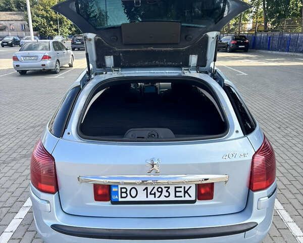 Синий Пежо 407, объемом двигателя 2 л и пробегом 337 тыс. км за 5300 $, фото 16 на Automoto.ua