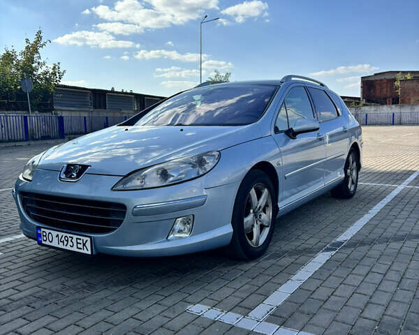 Синий Пежо 407, объемом двигателя 2 л и пробегом 337 тыс. км за 5300 $, фото 3 на Automoto.ua