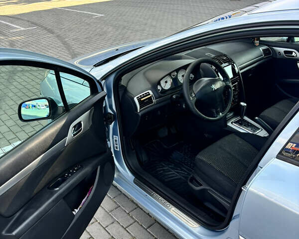 Синий Пежо 407, объемом двигателя 2 л и пробегом 337 тыс. км за 5300 $, фото 11 на Automoto.ua