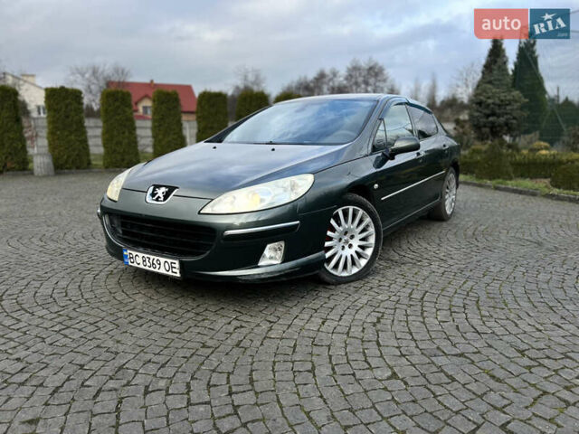 Зелений Пежо 407, об'ємом двигуна 2.7 л та пробігом 285 тис. км за 3950 $, фото 1 на Automoto.ua