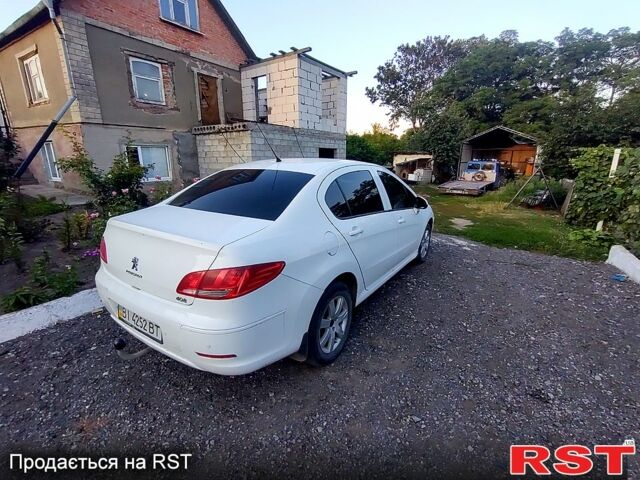 Белый Пежо 408, объемом двигателя 1.7 л и пробегом 345 тыс. км за 7500 $, фото 1 на Automoto.ua