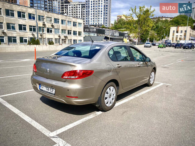 Бежевый Пежо 408, объемом двигателя 1.56 л и пробегом 155 тыс. км за 5999 $, фото 6 на Automoto.ua