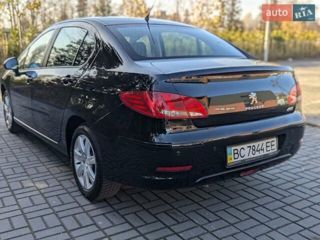Чорний Пежо 408, об'ємом двигуна 1.56 л та пробігом 81 тис. км за 9500 $, фото 1 на Automoto.ua