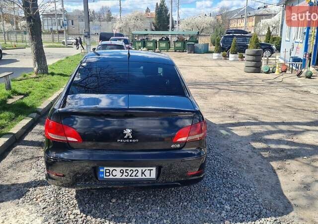 Пежо 408 2013 в Львове на Automoto.ua Черный Пежо 408, объемом двигателя 1.56 л и пробегом 309 тыс. км за 5550 $, фото 16 на Automoto.ua