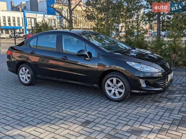 Чорний Пежо 408, об'ємом двигуна 1.56 л та пробігом 81 тис. км за 9500 $, фото 4 на Automoto.ua