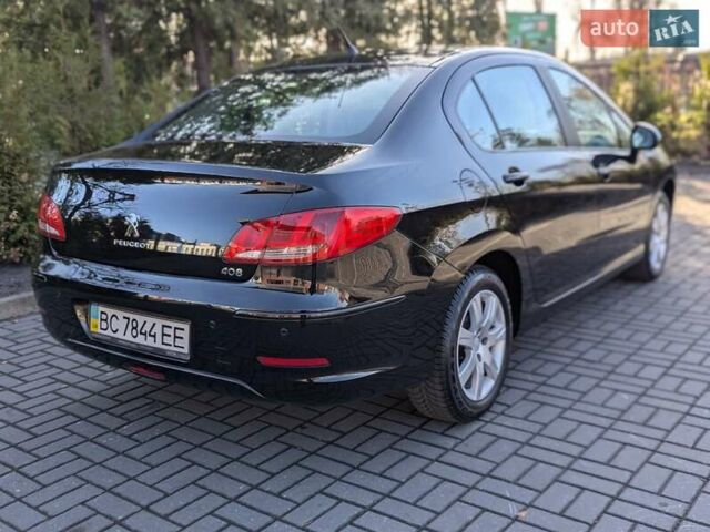Чорний Пежо 408, об'ємом двигуна 1.56 л та пробігом 81 тис. км за 9500 $, фото 3 на Automoto.ua