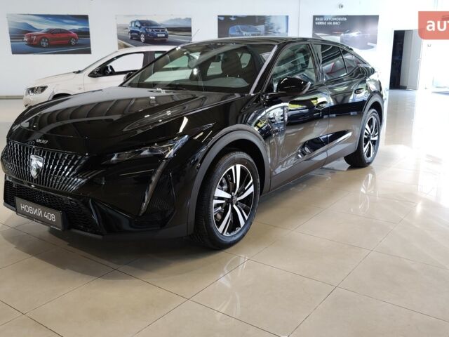 купить новое авто Пежо 408 2025 года от официального дилера Ньютон Авто Місто Пежо фото