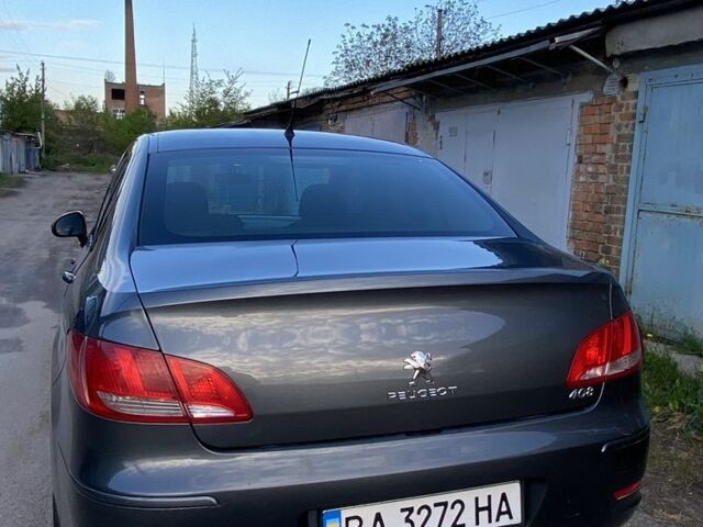 Пежо 408 2012 в Знаменке на Automoto.ua Серый Пежо 408, объемом двигателя 1.6 л и пробегом 187 тыс. км за 7000 $, фото 4 на Automoto.ua