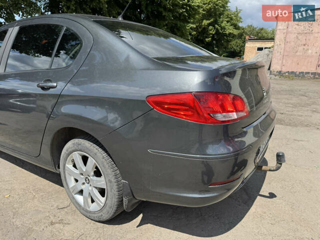 Сірий Пежо 408, об'ємом двигуна 1.56 л та пробігом 175 тис. км за 7000 $, фото 7 на Automoto.ua