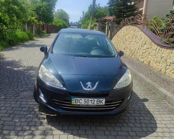 Синий Пежо 408, объемом двигателя 1.56 л и пробегом 99 тыс. км за 7300 $, фото 1 на Automoto.ua