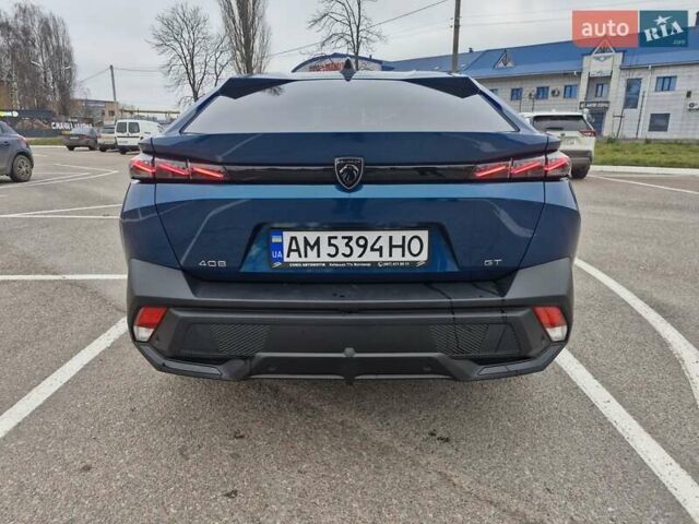 Синий Пежо 408, объемом двигателя 1.6 л и пробегом 40 тыс. км за 27900 $, фото 7 на Automoto.ua