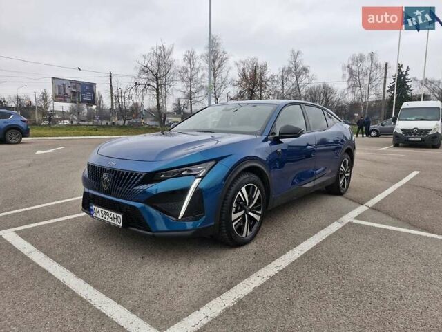 Синий Пежо 408, объемом двигателя 1.6 л и пробегом 40 тыс. км за 27900 $, фото 1 на Automoto.ua