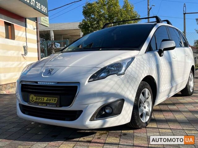 Білий Пежо 5008, об'ємом двигуна 1.6 л та пробігом 203 тис. км за 10700 $, фото 2 на Automoto.ua