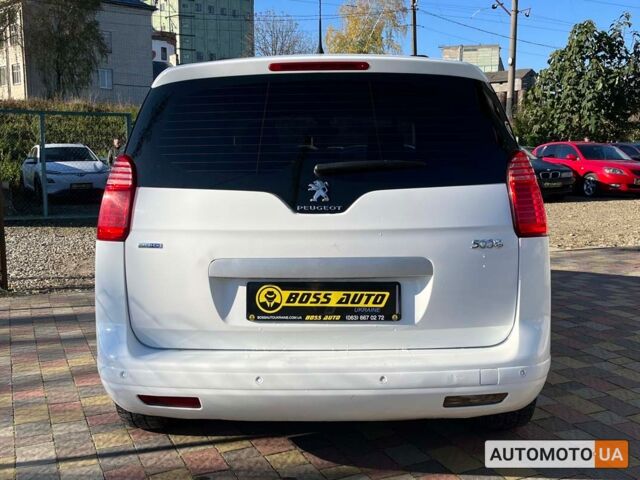 Білий Пежо 5008, об'ємом двигуна 1.6 л та пробігом 203 тис. км за 10700 $, фото 5 на Automoto.ua