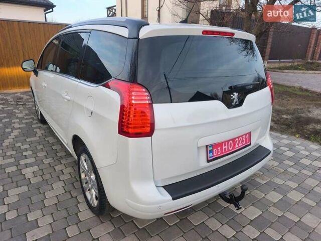 Білий Пежо 5008, об'ємом двигуна 1.6 л та пробігом 212 тис. км за 7779 $, фото 10 на Automoto.ua