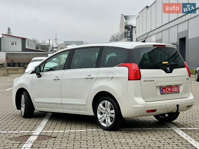 Белый Пежо 5008, объемом двигателя 2 л и пробегом 264 тыс. км за 9850 $, фото 12 на Automoto.ua