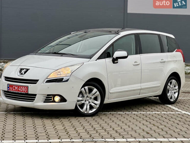 Белый Пежо 5008, объемом двигателя 2 л и пробегом 264 тыс. км за 9850 $, фото 4 на Automoto.ua