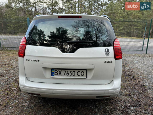 Белый Пежо 5008, объемом двигателя 2 л и пробегом 214 тыс. км за 8400 $, фото 8 на Automoto.ua