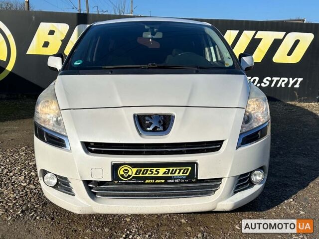 Білий Пежо 5008, об'ємом двигуна 1.6 л та пробігом 214 тис. км за 6690 $, фото 1 на Automoto.ua