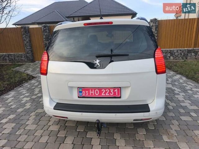 Білий Пежо 5008, об'ємом двигуна 1.6 л та пробігом 212 тис. км за 7779 $, фото 9 на Automoto.ua