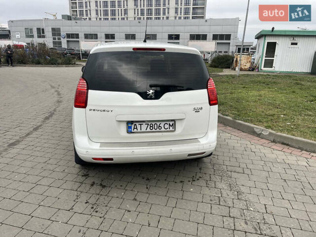 Белый Пежо 5008, объемом двигателя 1.56 л и пробегом 306 тыс. км за 8850 $, фото 6 на Automoto.ua