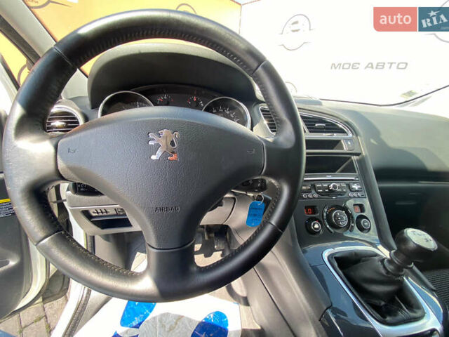 Белый Пежо 5008, объемом двигателя 1.6 л и пробегом 219 тыс. км за 8700 $, фото 11 на Automoto.ua