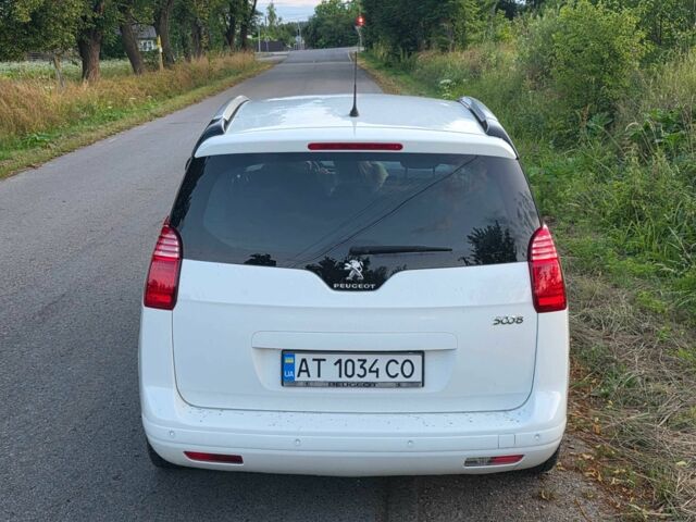 Білий Пежо 5008, об'ємом двигуна 1.6 л та пробігом 183 тис. км за 9000 $, фото 2 на Automoto.ua