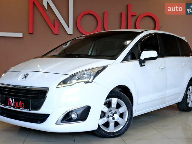 Белый Пежо 5008, объемом двигателя 1.6 л и пробегом 232 тыс. км за 7900 $, фото 15 на Automoto.ua