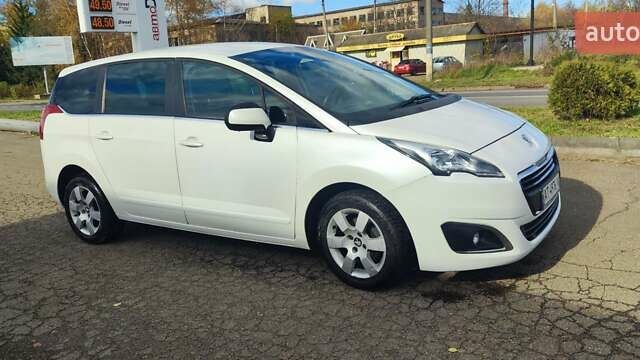 Білий Пежо 5008, об'ємом двигуна 1.6 л та пробігом 210 тис. км за 9100 $, фото 2 на Automoto.ua