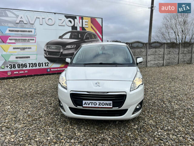 Білий Пежо 5008, об'ємом двигуна 1.6 л та пробігом 205 тис. км за 9099 $, фото 1 на Automoto.ua
