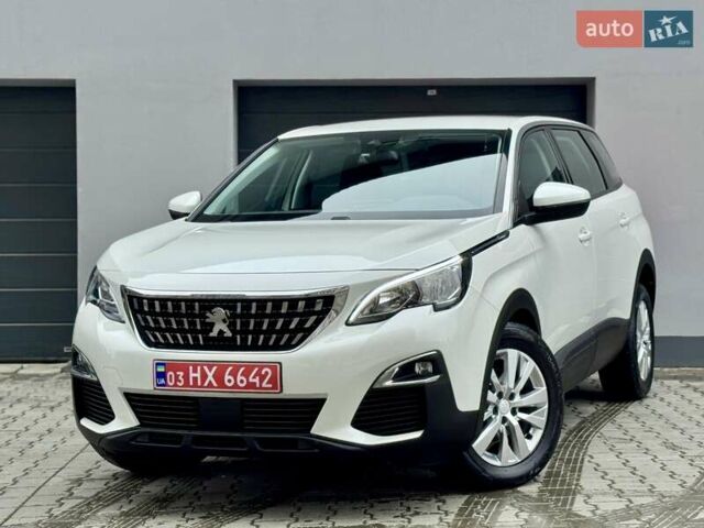 Белый Пежо 5008, объемом двигателя 1.5 л и пробегом 185 тыс. км за 18999 $, фото 5 на Automoto.ua