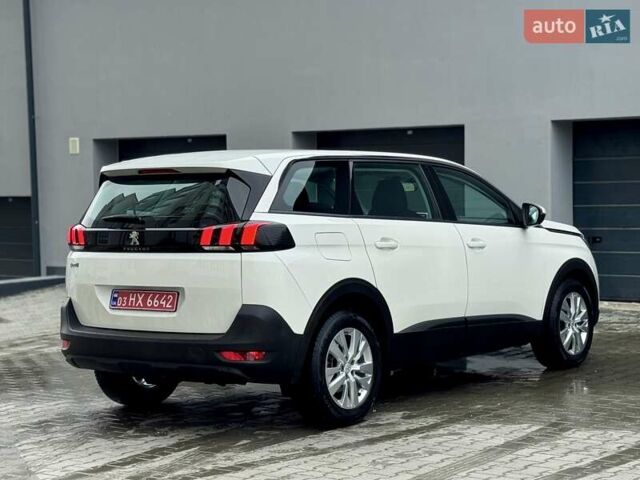 Белый Пежо 5008, объемом двигателя 1.5 л и пробегом 185 тыс. км за 18999 $, фото 21 на Automoto.ua