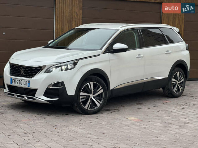 Белый Пежо 5008, объемом двигателя 1.5 л и пробегом 200 тыс. км за 20700 $, фото 15 на Automoto.ua