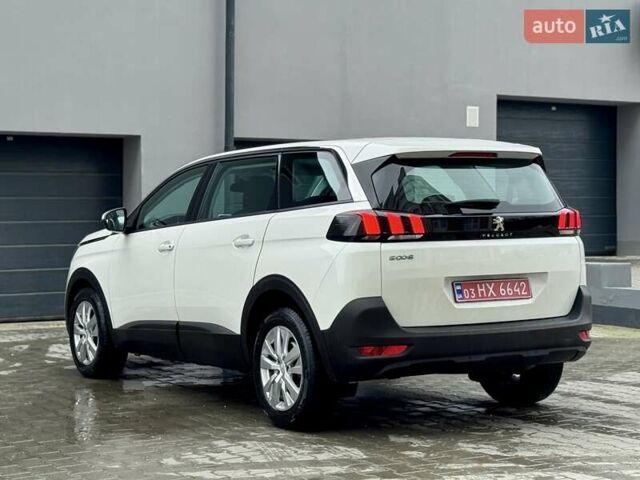 Белый Пежо 5008, объемом двигателя 1.5 л и пробегом 185 тыс. км за 18999 $, фото 16 на Automoto.ua