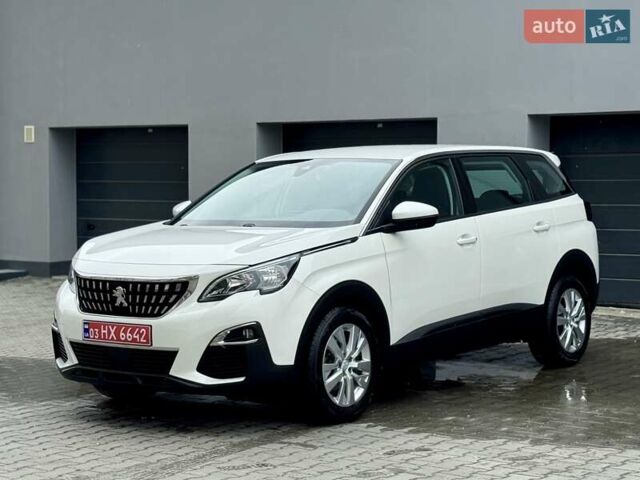 Белый Пежо 5008, объемом двигателя 1.5 л и пробегом 185 тыс. км за 18999 $, фото 12 на Automoto.ua
