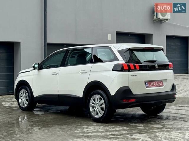Белый Пежо 5008, объемом двигателя 1.5 л и пробегом 185 тыс. км за 18999 $, фото 15 на Automoto.ua