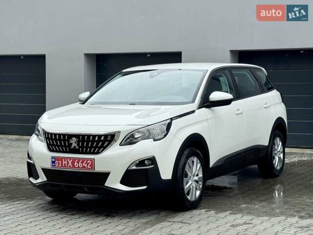 Белый Пежо 5008, объемом двигателя 1.5 л и пробегом 185 тыс. км за 18999 $, фото 11 на Automoto.ua