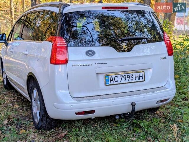 Пежо 5008 2010 в Ковель на Automoto.ua Белый Пежо 5008, объемом двигателя 1.56 л и пробегом 200 тыс. км за 6700 $, фото 8 на Automoto.ua
