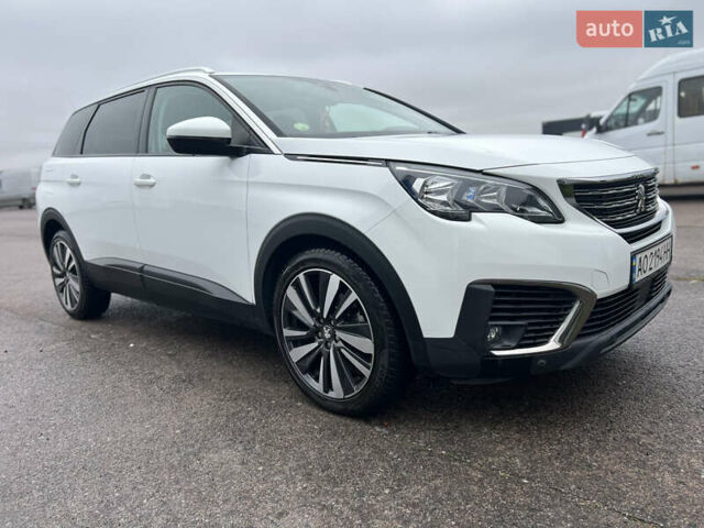 Білий Пежо 5008, об'ємом двигуна 1.56 л та пробігом 217 тис. км за 18900 $, фото 18 на Automoto.ua