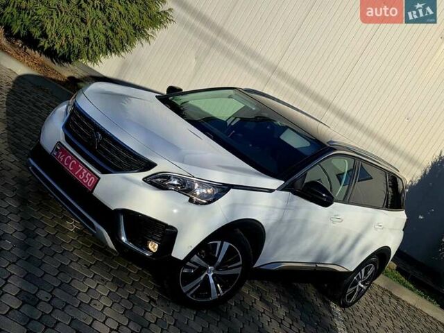 Белый Пежо 5008, объемом двигателя 1.5 л и пробегом 178 тыс. км за 20950 $, фото 5 на Automoto.ua