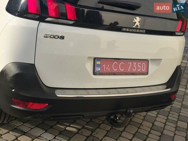 Белый Пежо 5008, объемом двигателя 1.5 л и пробегом 178 тыс. км за 20950 $, фото 33 на Automoto.ua