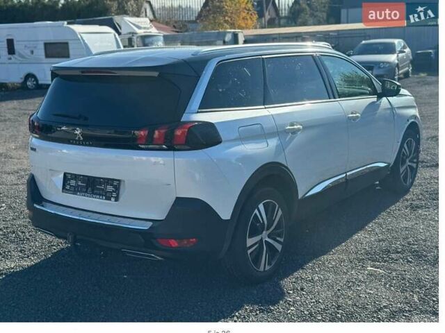 Білий Пежо 5008, об'ємом двигуна 2 л та пробігом 190 тис. км за 20900 $, фото 1 на Automoto.ua