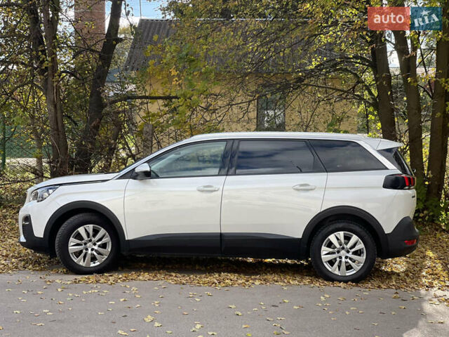 Белый Пежо 5008, объемом двигателя 1.5 л и пробегом 163 тыс. км за 21600 $, фото 2 на Automoto.ua